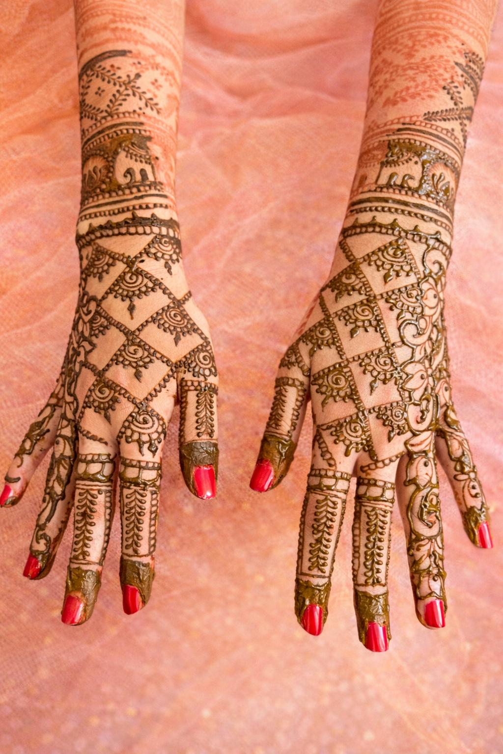 Celebration henna patterns